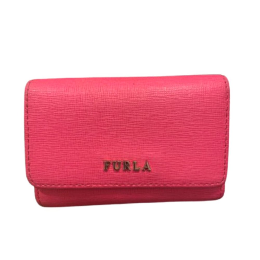 Furla Pink Hot Bi-fold Wallet